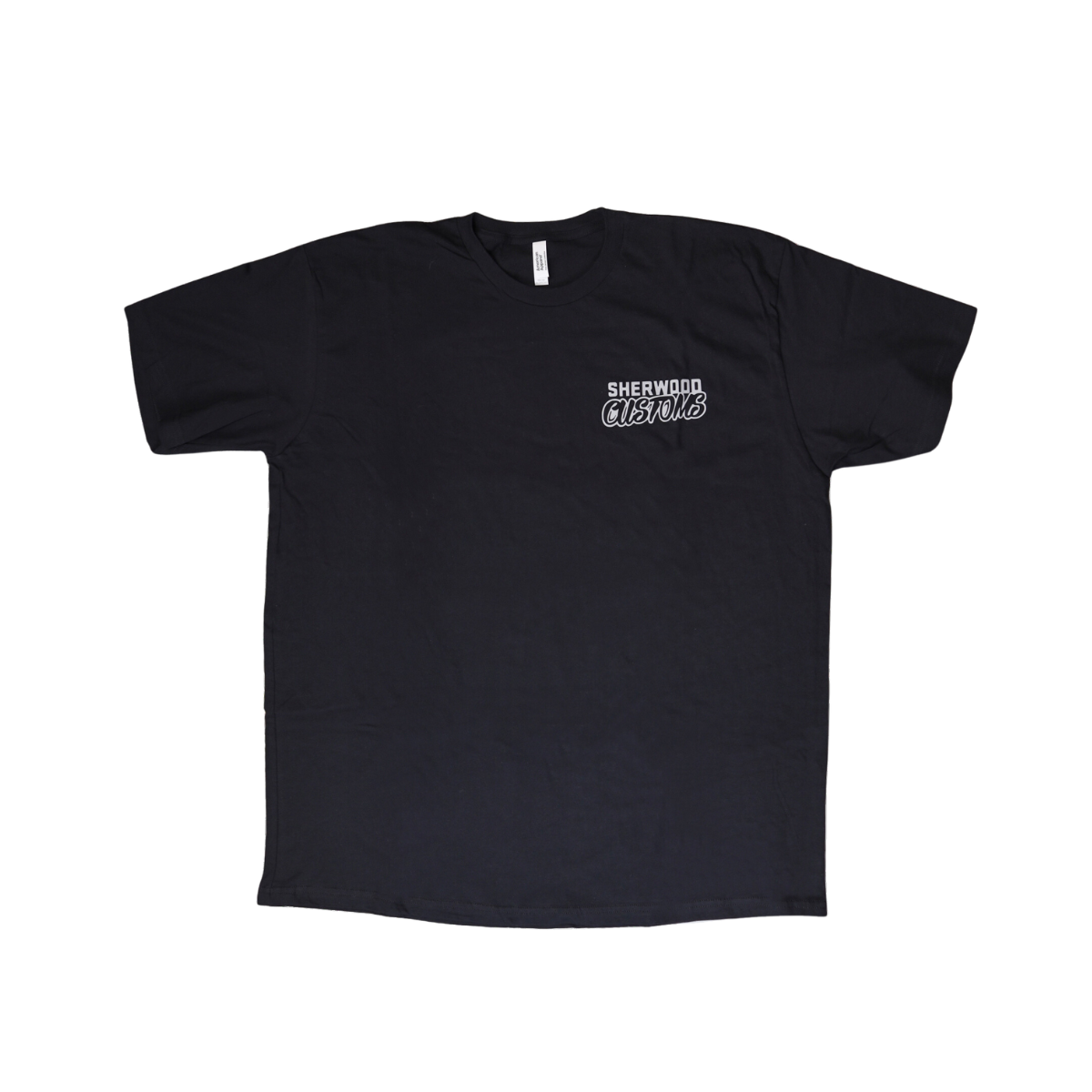 Sherwood Customs Black with Grey Logo T-Shirt